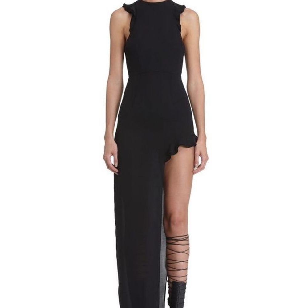 AQ/AQ Juan High Split Maxi Dress